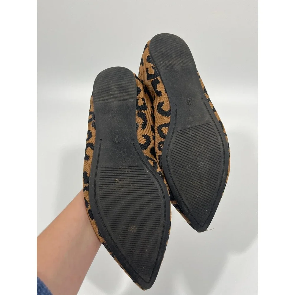 Women Ballet Flats 9 Animal Print‎ Brown Chic Minimalist Quiet Luxury Old Money
